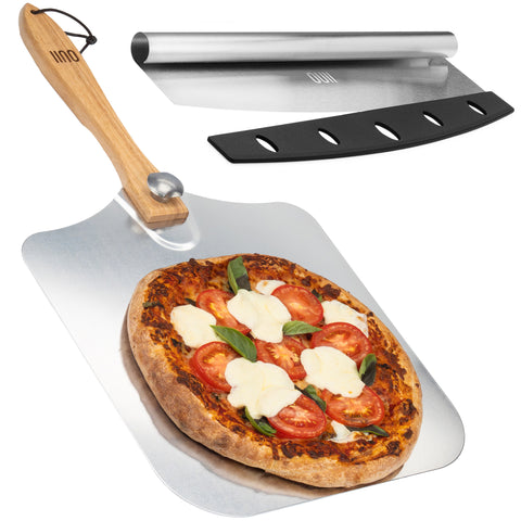 OUII Original Pizza Peel and Cutter Set