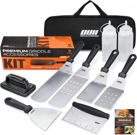 9 Piece Essential Griddle Chef Kit