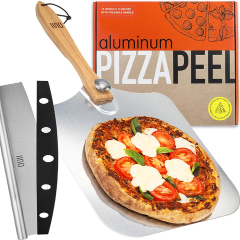 OUII Original Pizza Peel and Cutter Set